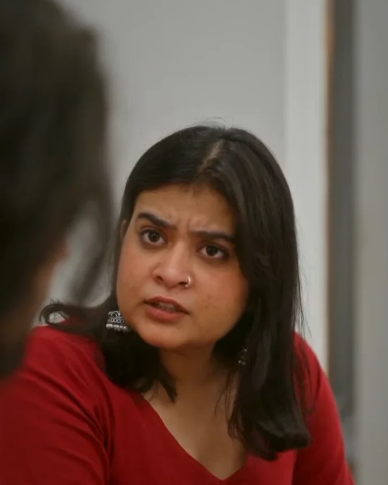 Ira in a scene from the short film series Nazar Na Lagey