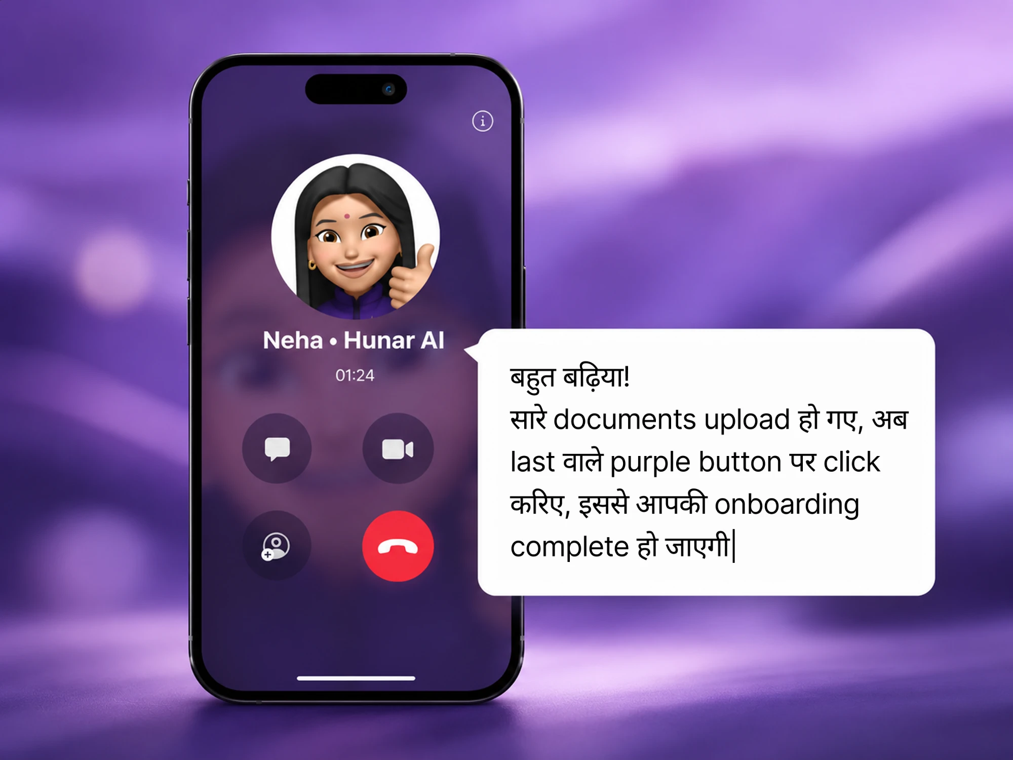 Voice agent follow-up workflow for candidate onboarding